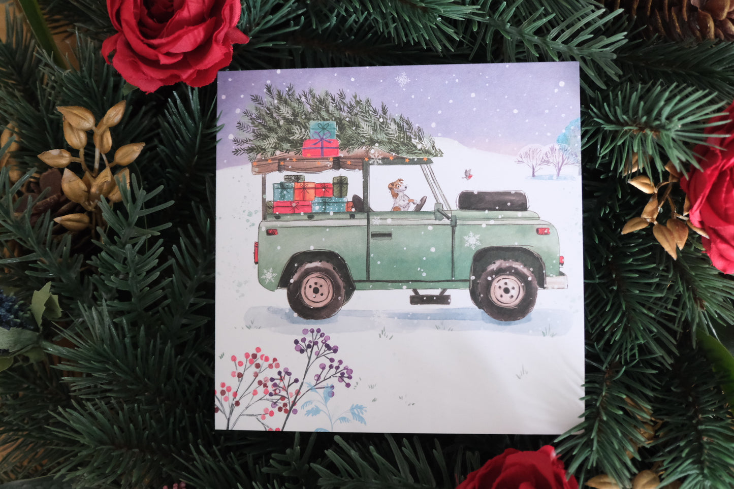 Christmas Delivery Christmas Cards - 10 pack