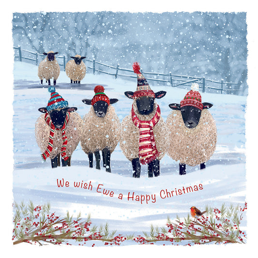 Warm Winter Woolies Charity Christmas Cards - 10 Pack