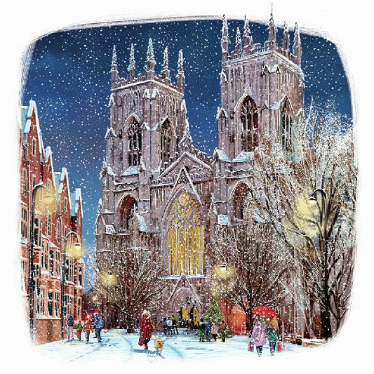 York Minster Christmas Cards - 10 pack