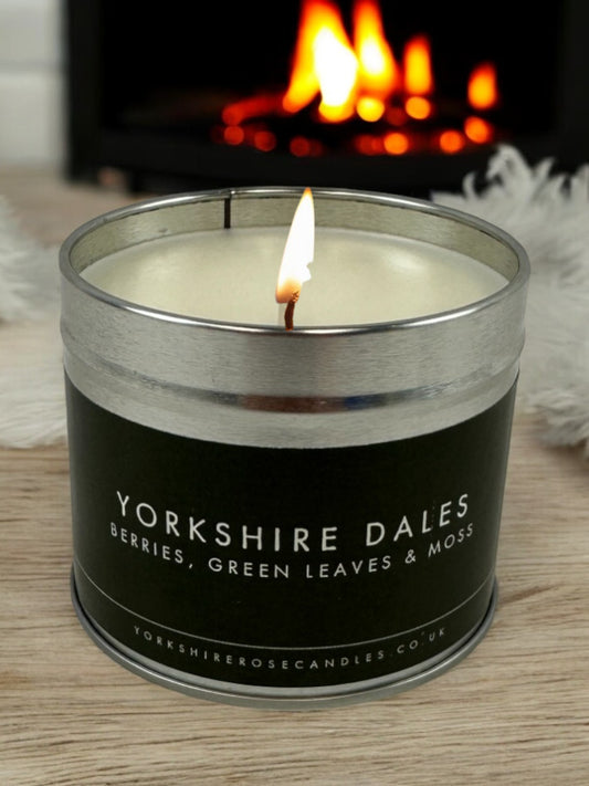 Yorkshire Rose Candles 'Yorkshire Dales' Large Tin