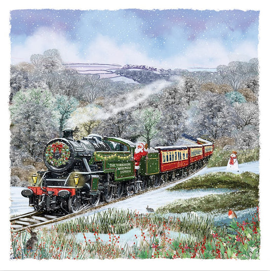Yorkshire Christmas Express Charity Christmas Cards - 10 Pack